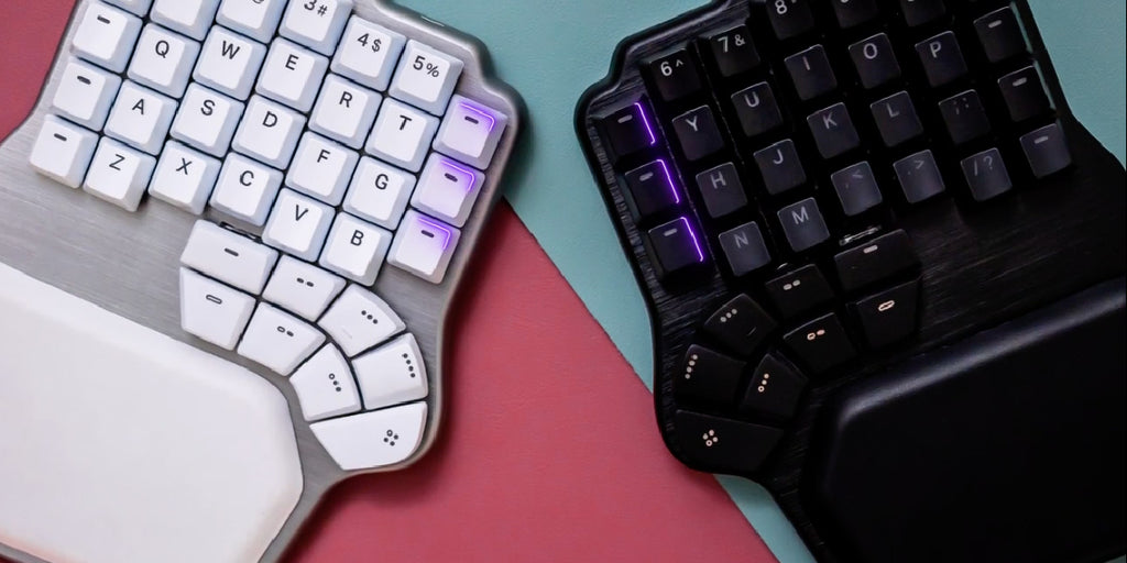 use of layers and thumb keys