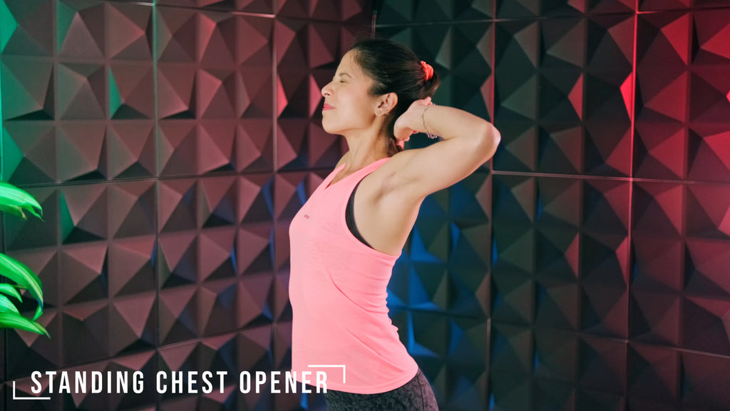Standing Chest Opener Exercise