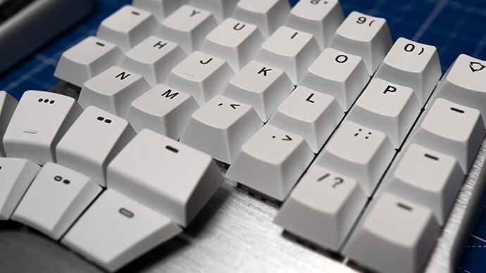Laser etched keycaps