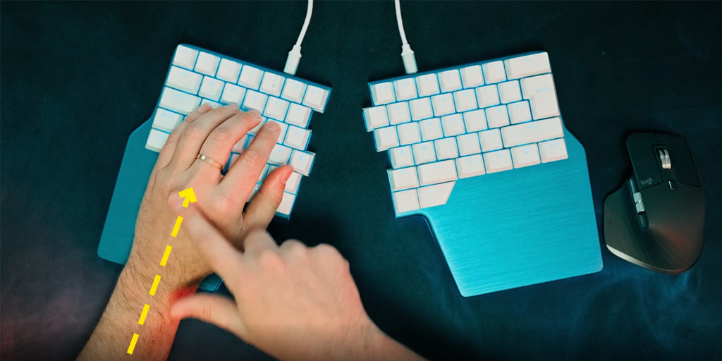 Dygma Raise Angled Split