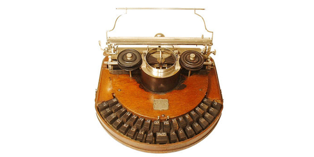 Smiley face typewriter