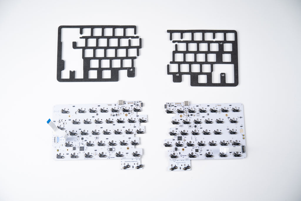 Foam and keyscanner pcb Dygma Raise 2