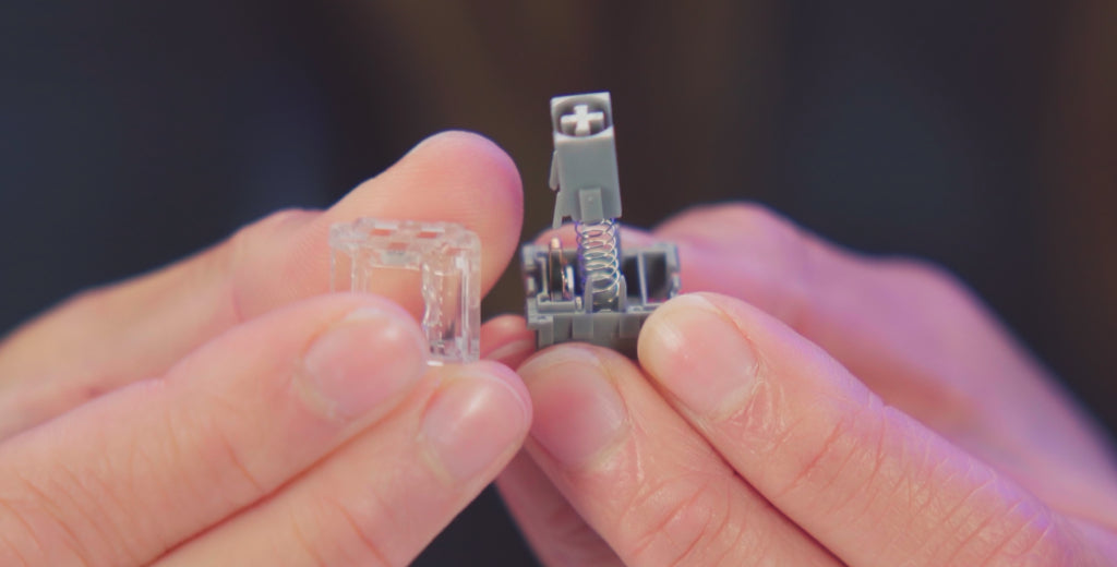 Kailh Midnight Pro Silent Linear switch inside structure