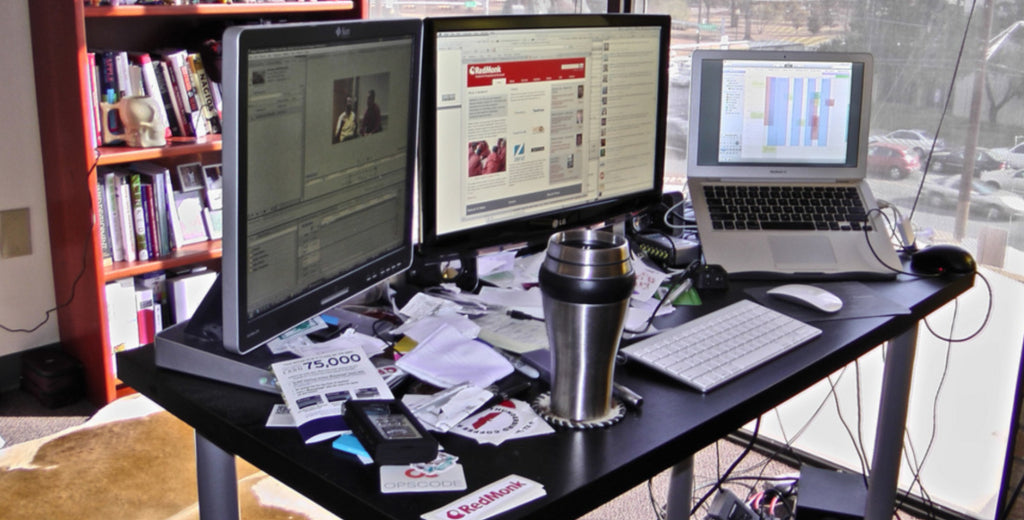 Messy desk