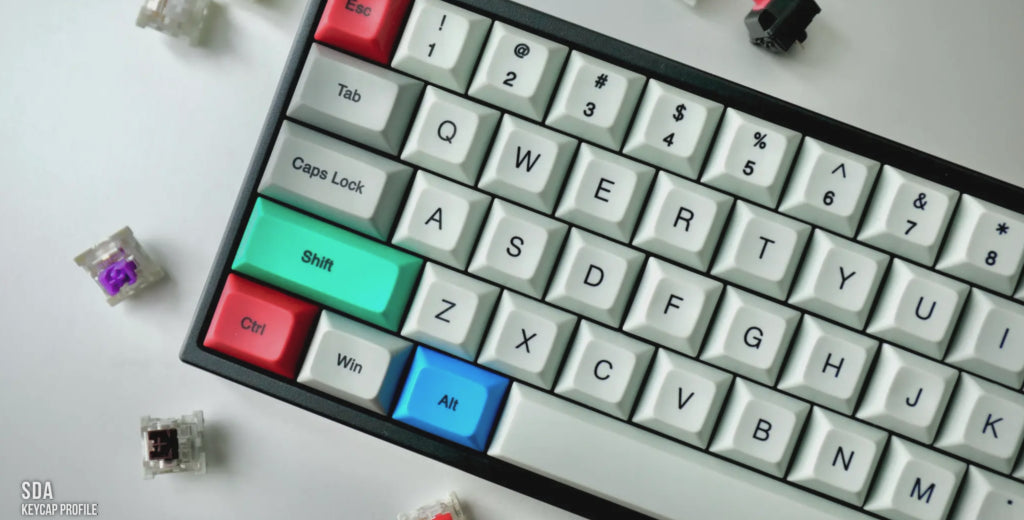SDA keycap profile