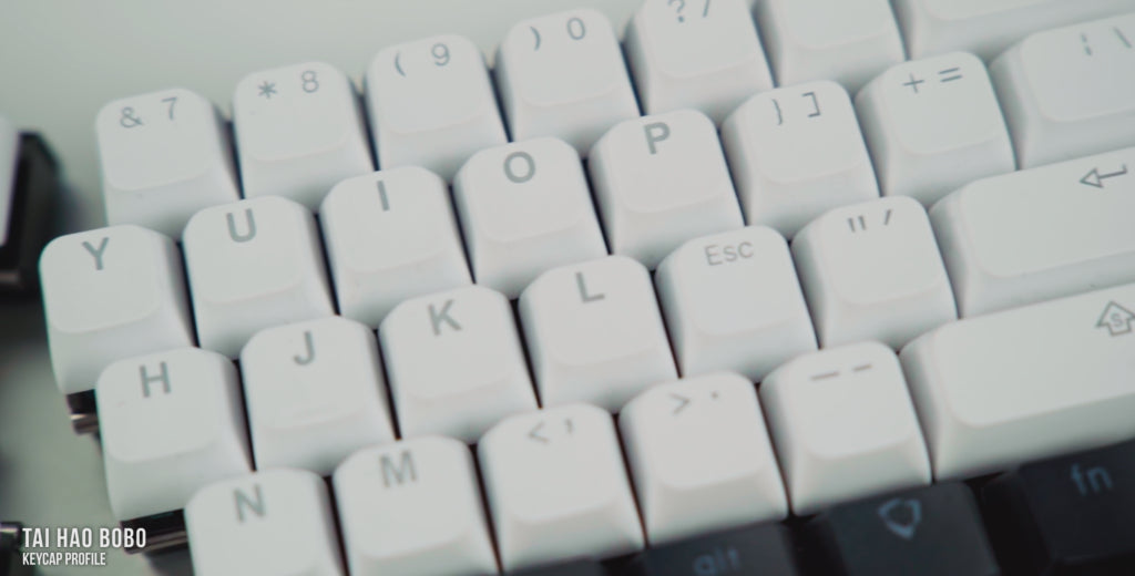TAI HAO BOBO keycap profile