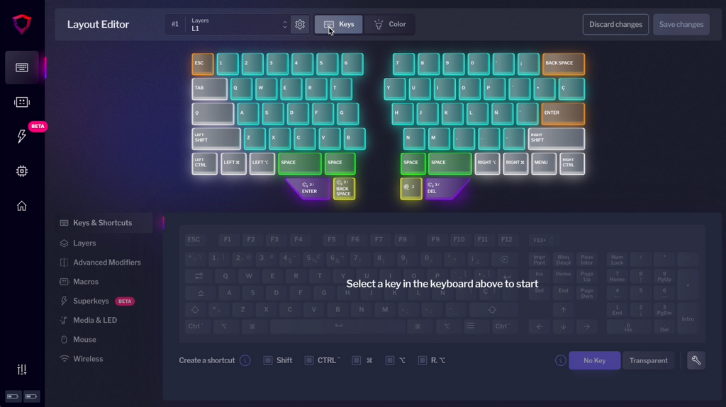Layout Editor
