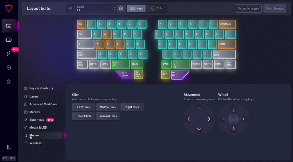 mouse bazecor
